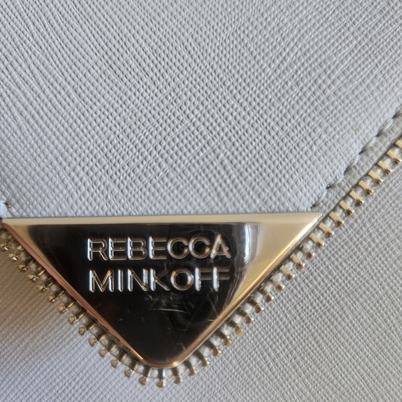 Rebecca Minkoff Grey leather clutch w mini wallet - Picture 7 of 12